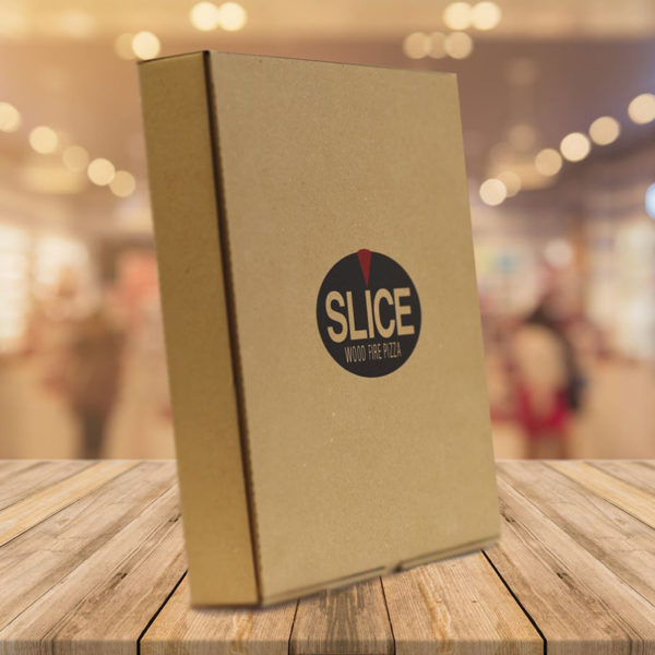 Slice Pizza Box Branded Packaging
